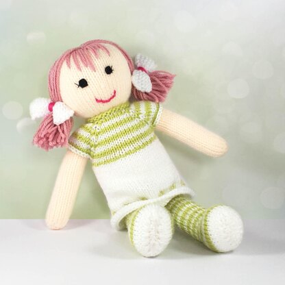 Emily doll knitting pattern 19021