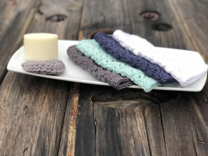 Crochet Dish Cloth - Sunnshyne Bean Dish Cloth