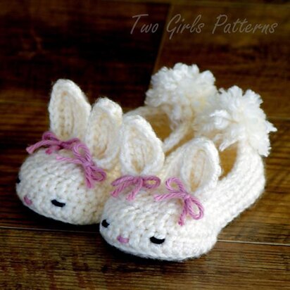 Hoppy Baby Bunny House Slippers Classic and Year-Round