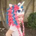 Crochet Unicorn / Pony Hat