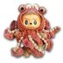 Labubu Octopus crochet Costume