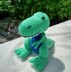 Travis the T-Rex - UK Terminology - Dinosaur Amigurumi