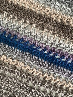 Borlotto Bean Shawl