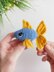 Crochet fish pattern, easy crochet small amigurumi fish