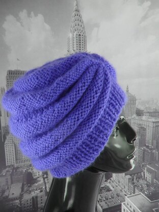 Chunky Beehive Turban Hat