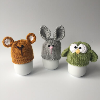 Forest Animals Egg Cosies