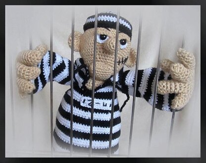 Boris the Crook amigurumi doll