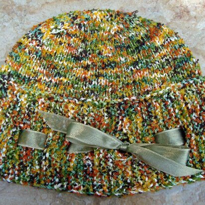 Gartered Garden Hat