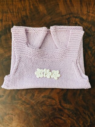 Flower pinafore dress