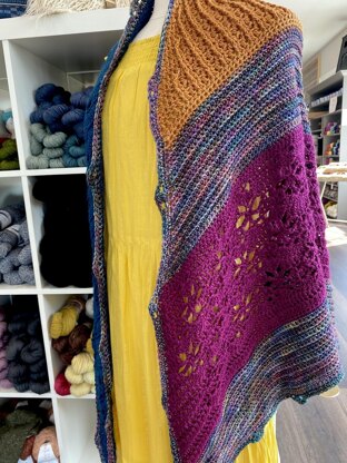 Road Trip Shawl Crochet