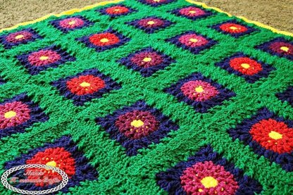 Granny's Flower Garden Blanket