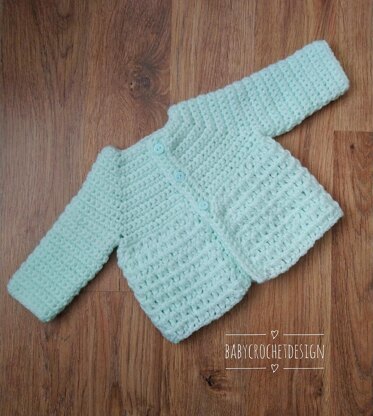 Baby V Stitch Cardigan