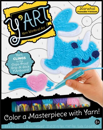 Patch Products Y'art Craft Kit - Narwhal