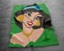 Girl Room Decor Princess Jasmine Throw Blanket Corner-to-Corner C2C Crochet Pattern
