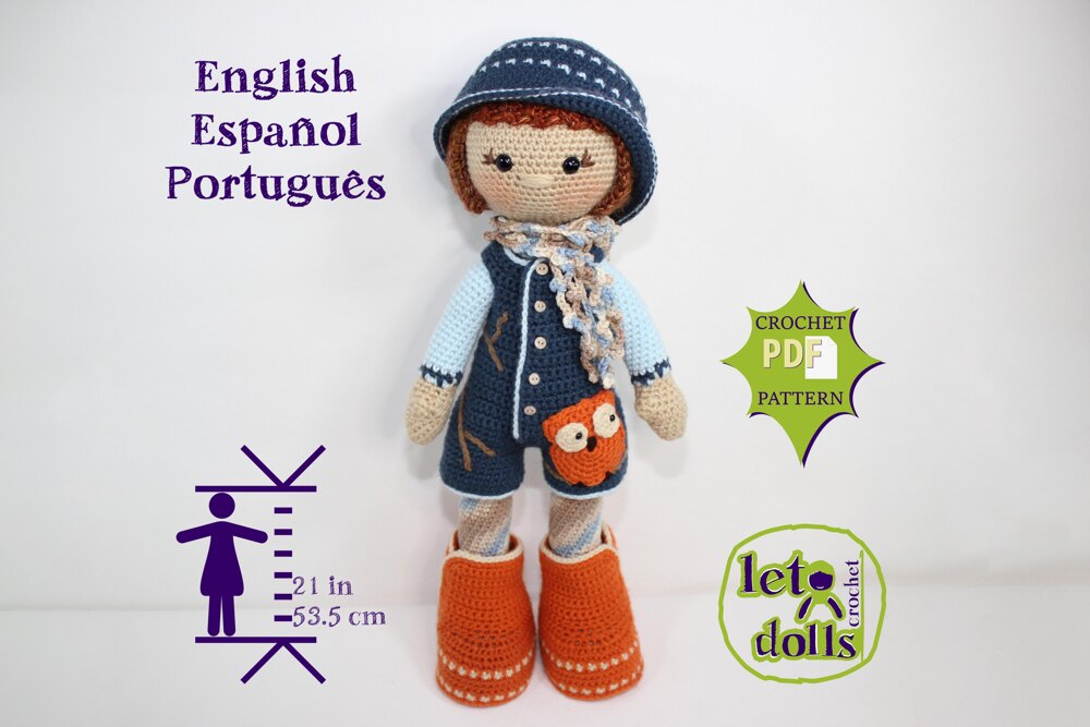 Crochet Outfit for Dolls (portuguese/spanish) 