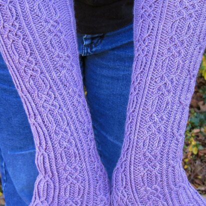 Wicklow Long Fingerless Mitts