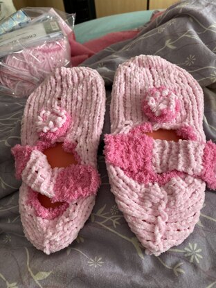 Two Hour Toe Up Slippers (Revised)