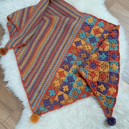 Fox's Way Shawl