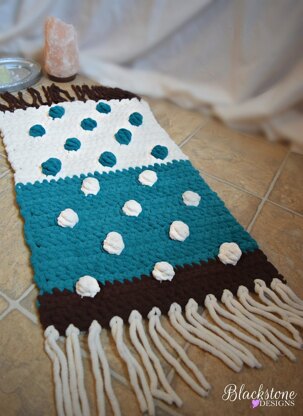 Plush Poms Bath Mat