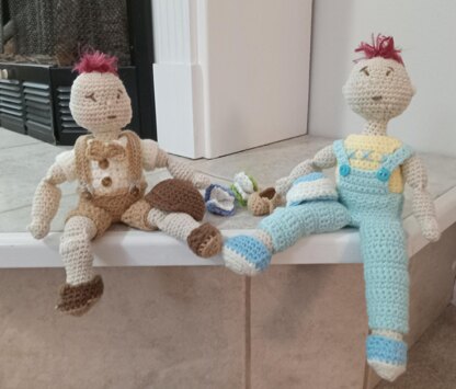Boy Twins Overalls