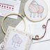 Hawthorn Handmade Sheep Contemporary Printed Embroidery Kit - 13.5 x 12cm