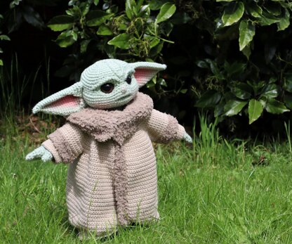 Life Sized Poseable Baby Yoda