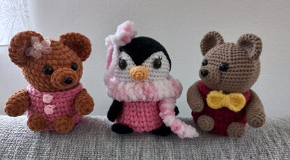 Teddy Bear Box Crochet Amigurumi PATTERN