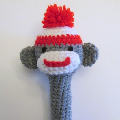 Sock Monkey Rattle