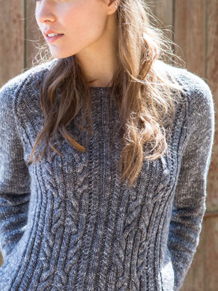 Crescent Sweater in Berroco Colora