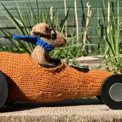 Bunny and Carrot Car