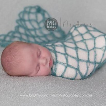 Newborn Mohair Wrap