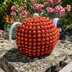 Retro Tweed 4 Cup Teapot Cosy Knitting Pattern.