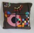 Modern Art Pillow - Kandinsky, Gravitation