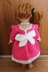 Princess Ansleigh's Sweet Heart Dress - 18" Doll Size