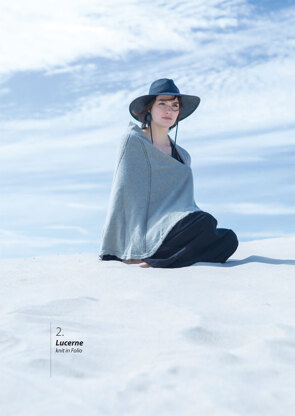 Lucerne Shawl in Berroco Folio - Downloadable PDF