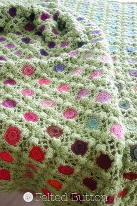 Monet's Garden Throw