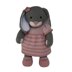 Pink Stripy Dress Outfit (Knit a Teddy)