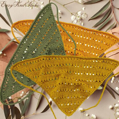Bandana Knitting Pattern