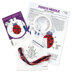 Design Works Ladybird Punch Needle Kit - 7.5cm