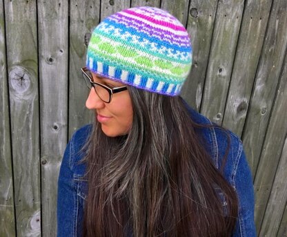 Fair Isle Amore Beanie