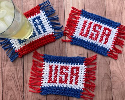 USA Mug Rug