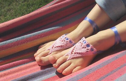 Hearts Barefoot Sandals