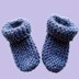 Plain Bootees for Baby