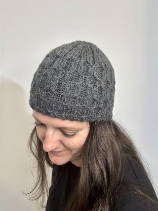 Knit Winter Windows Beanie Hat