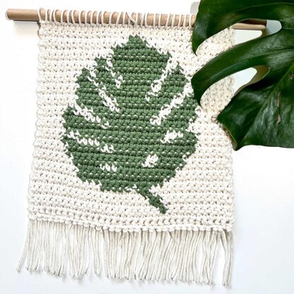 Monstera Leaf Tapestry