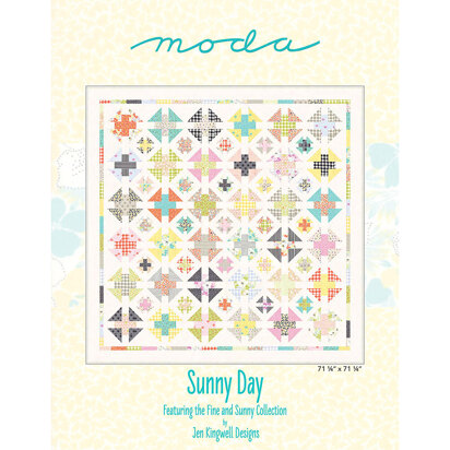 Moda Fabrics Sunny Day Quilt - Downloadable PDF