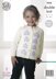 Sweater & Cardigan in King Cole Pricewise DK - 4566 - Downloadable PDF