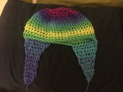 Winter hat ( #FirstCrochetProject )