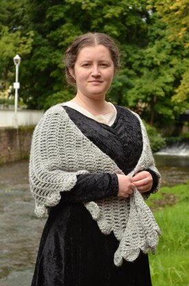 Dove wings shawl