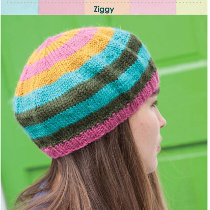 Ziggy Hat in Classic Elite Yarns Color by Kristin